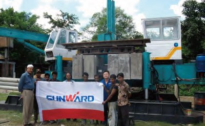 Site de construction au Bangladesh